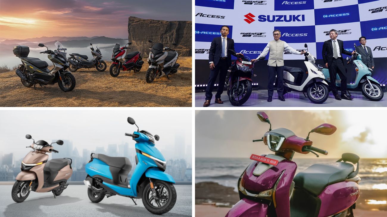 Top 5 Scooters from the Bharat Mobility Expo 2025